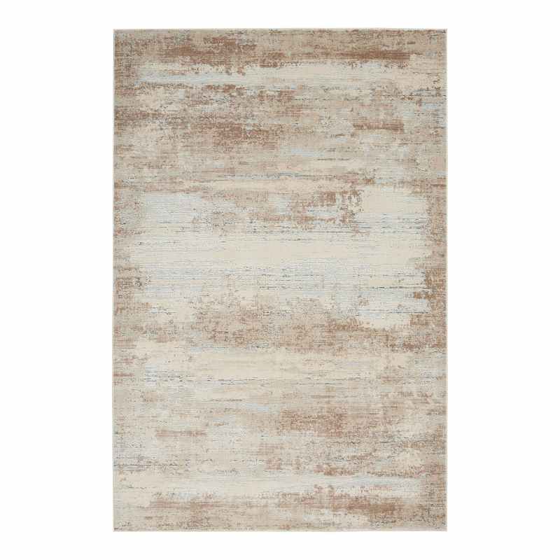 Rustic Textures Abstract Rugs RUS03 in Beige