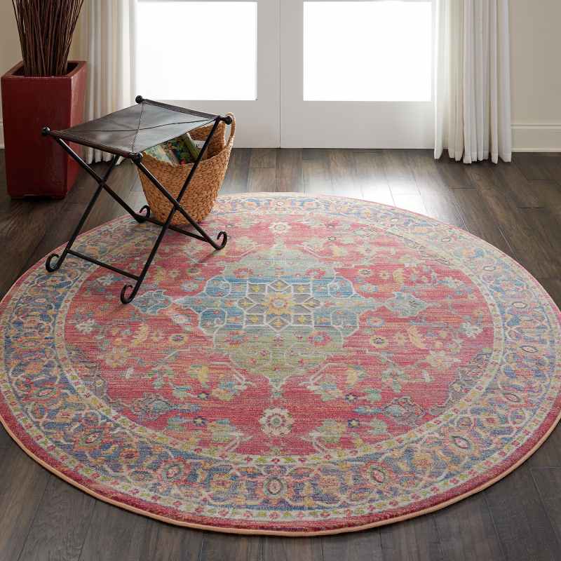 Ankara Global Circle Traditional Persian rug ANR01 in Multi