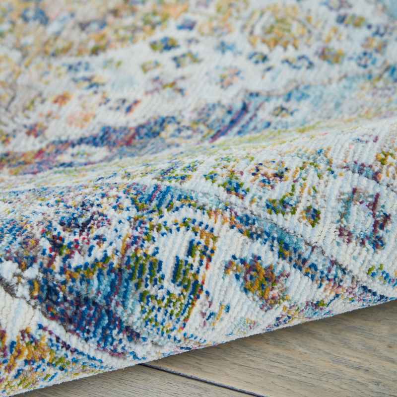 Ankara Global Traditional Persian Hallway Runners ANR07 in Blue Grey