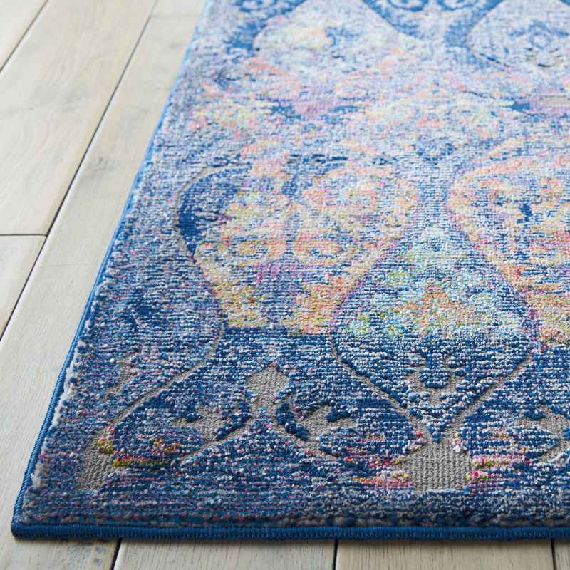 Ankara Global Traditional Persian Hallway Runners ANR08 in Navy Blue