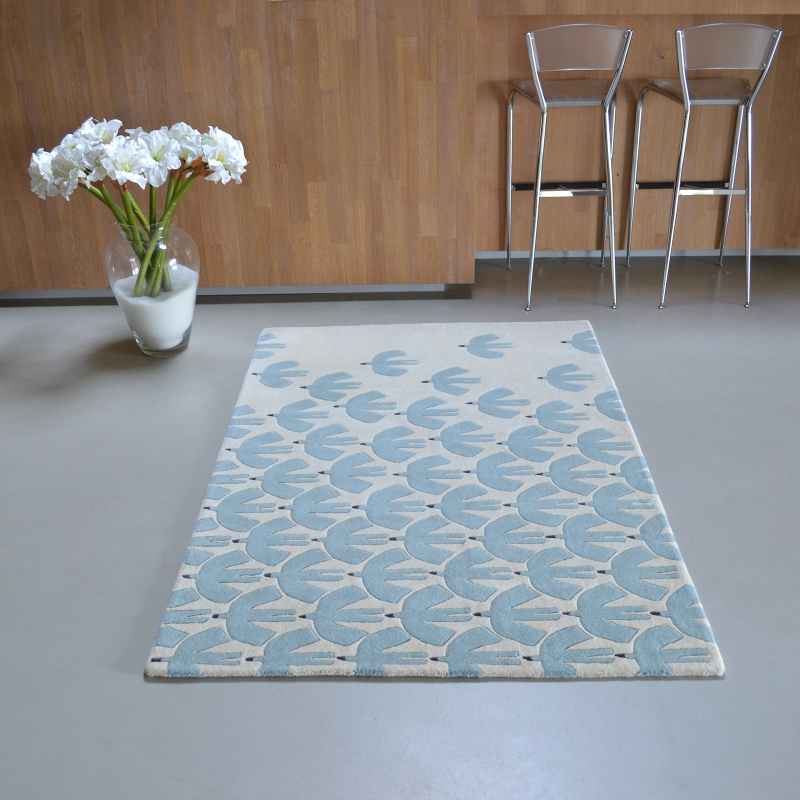 Scion Pajaro Rugs 23909 Blue