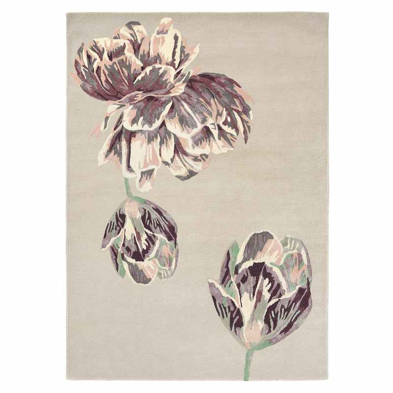 Tranquility Rugs 56001 by Ted Baker in Beige