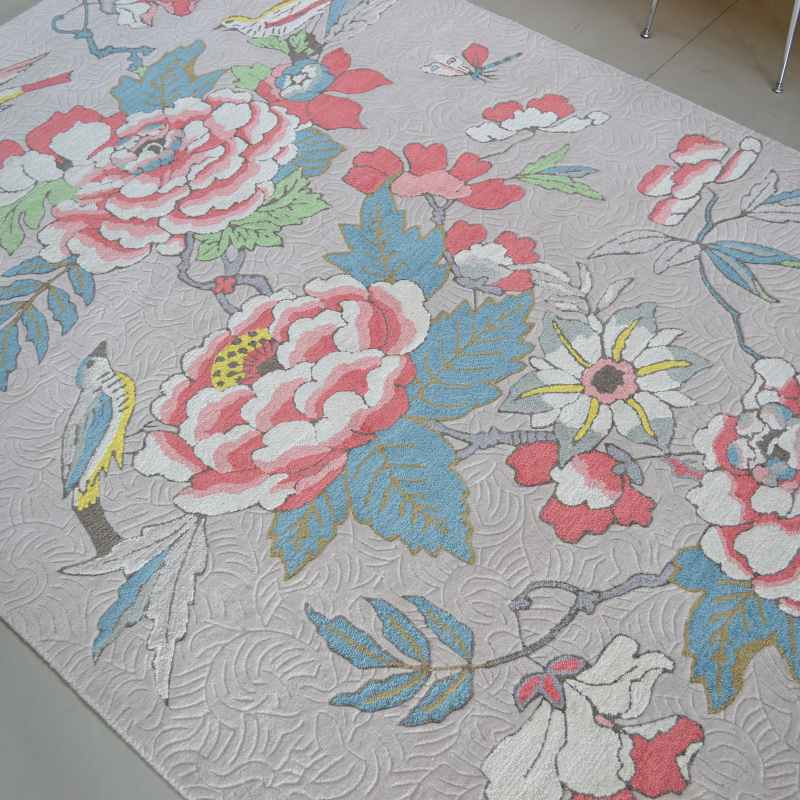 Paeonia Blush Rugs 37902 by Wedgwood