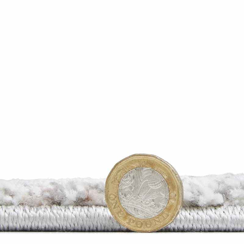 Brooklyn 8595 Modern Abstract Rugs in Ivory Pink