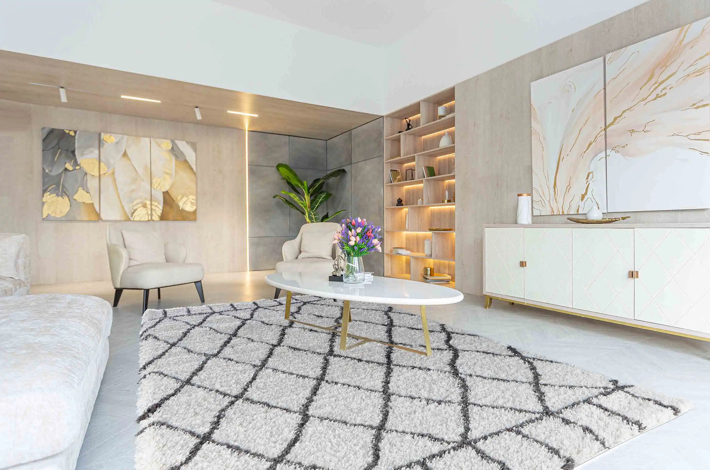 Marrakesh Serdim 510 Dark Cream Rug