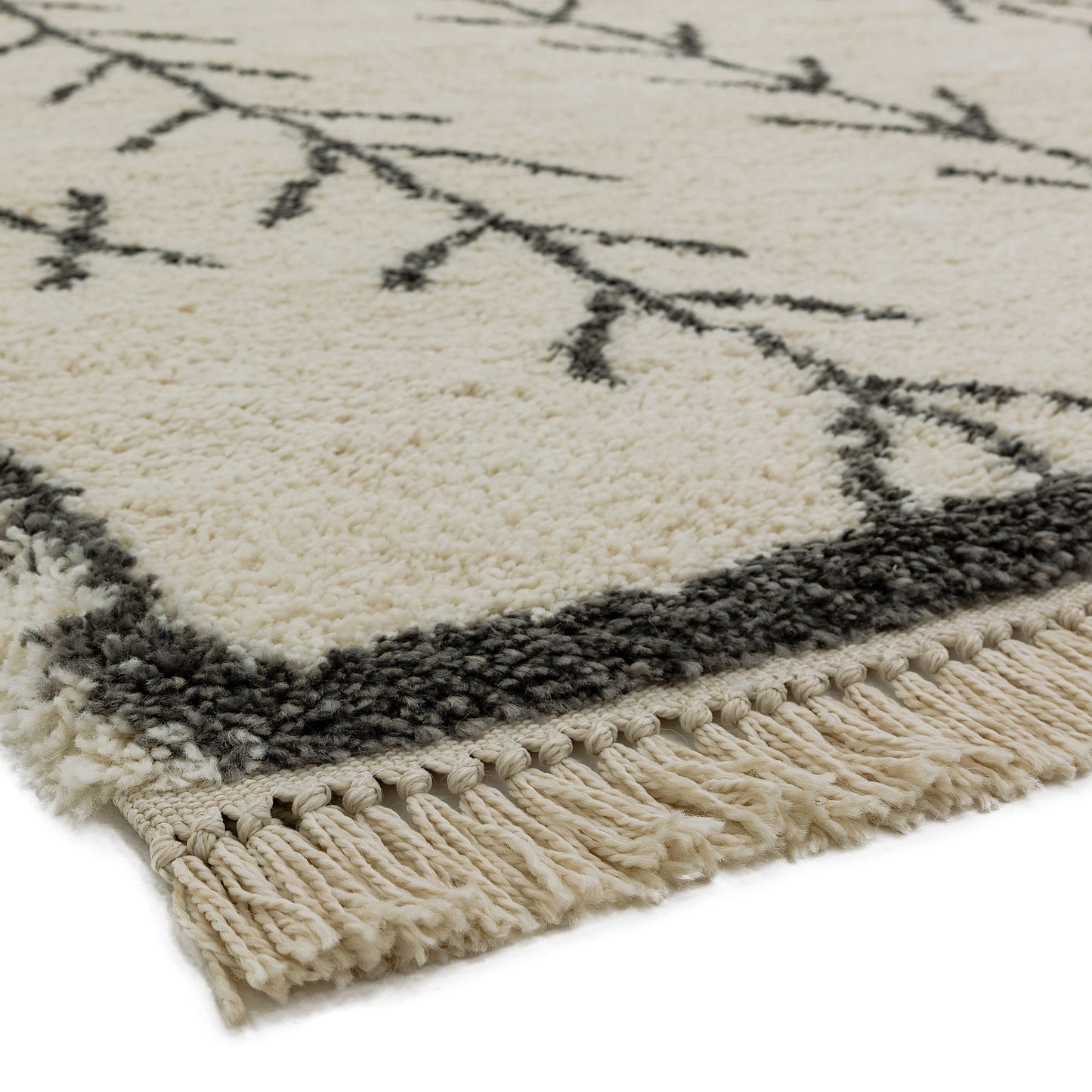 Rocco Tribal Boho Moroccan Rugs RC10 in Cream