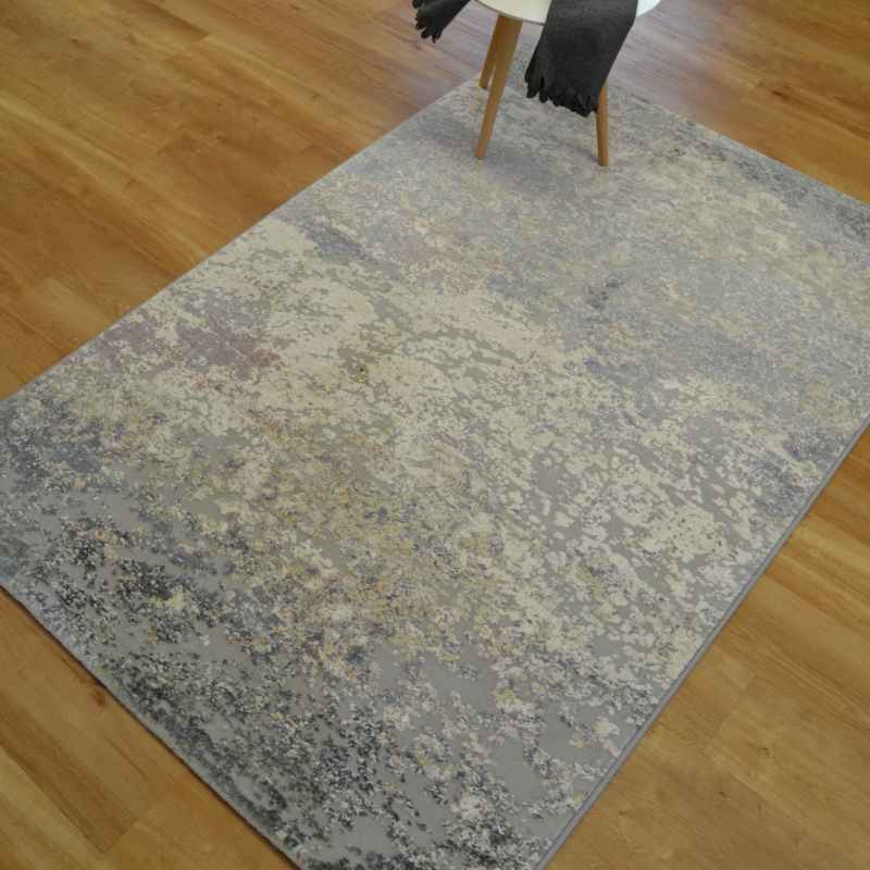 Canyon 52014 6464 Modern Abstract Rugs in Grey
