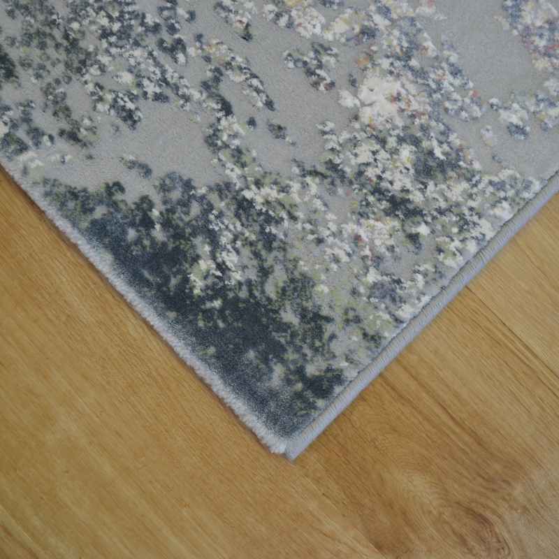 Canyon 52014 6464 Modern Abstract Rugs in Grey