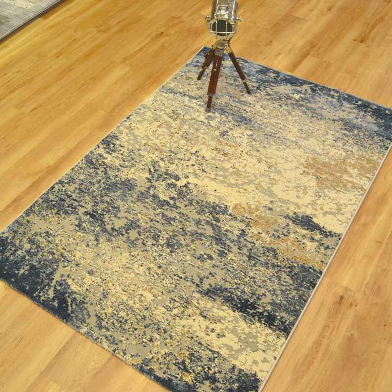 Canyon 52014 7272 Modern Abstract Rugs in Grey