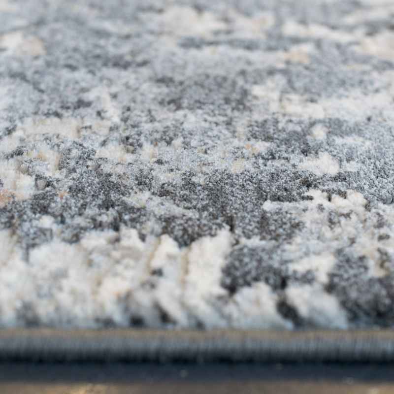 Canyon Abstract Modern Rugs 52023 3616 in Dark Grey