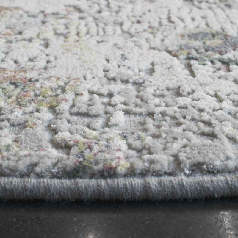 Canyon Abstract Modern Rugs 52023 6424 in Light Grey