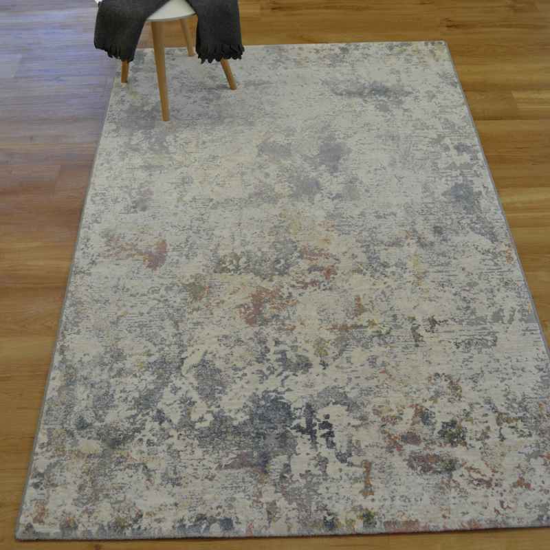 Canyon Abstract Modern Rugs 52023 6464 in Grey