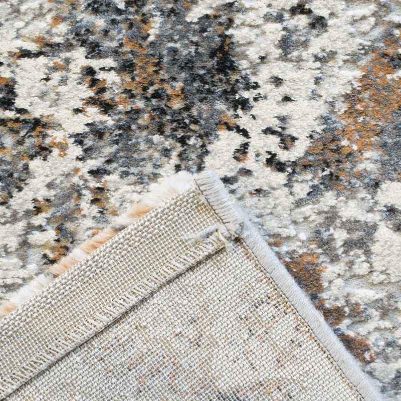Canyon Abstract Modern Rugs 52023 6616 in Cream