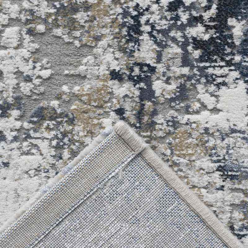 Canyon 52029 7777 Modern Abstract Rugs in Blue