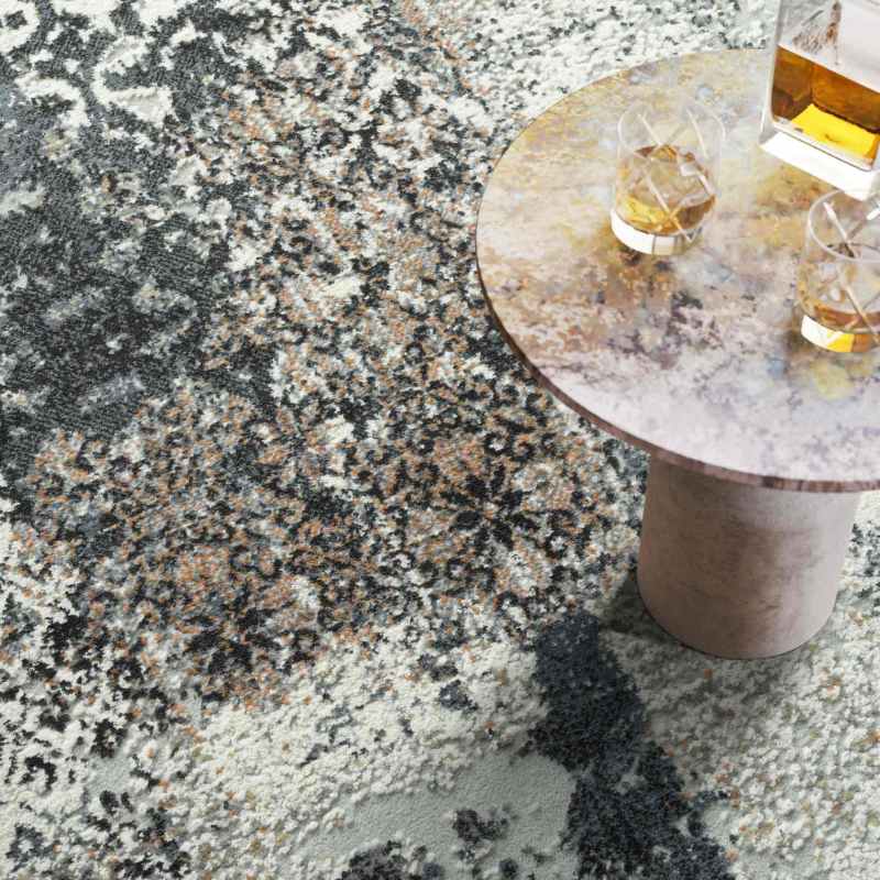 Canyon 52062 3626 Modern Abstract Rugs in Grey