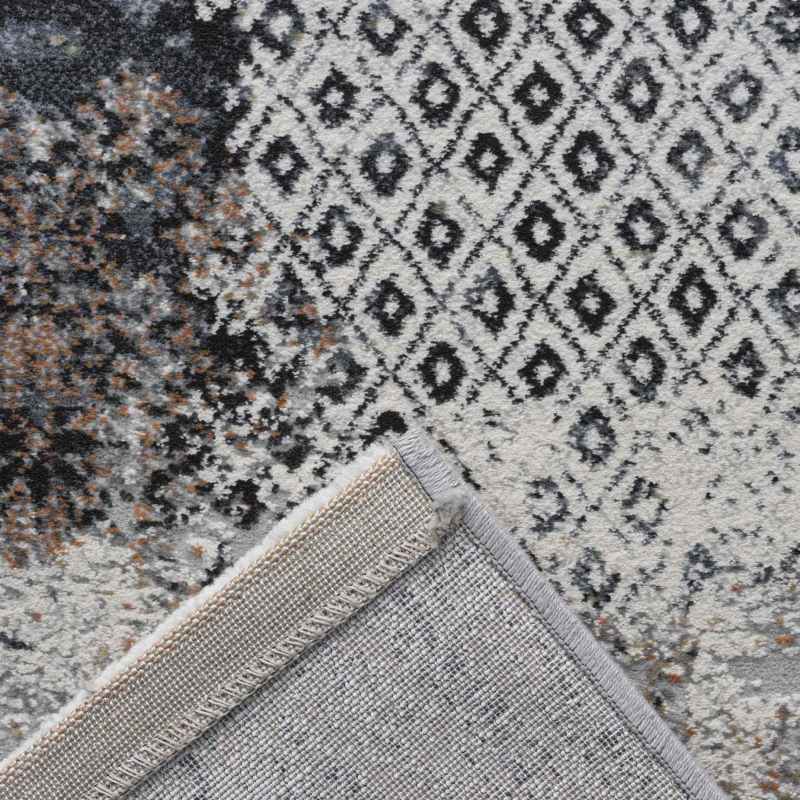 Canyon 52062 3626 Modern Abstract Rugs in Grey