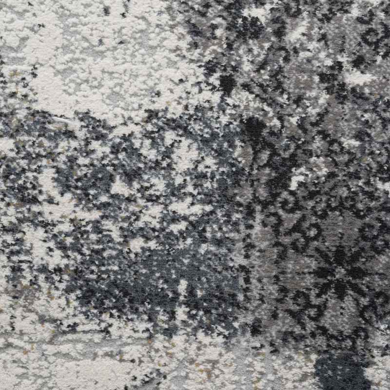 Canyon 52062 3676 Modern Abstract Rugs in Grey