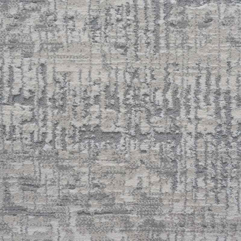 Canyon Abstract Modern Textured Rug 52079 6484 in Grey