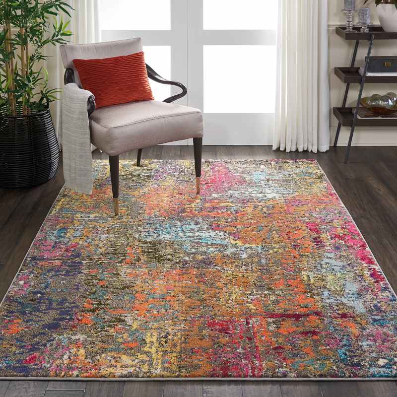 Celestial Modern Abstract Rugs CES14 SUNST by Nourison