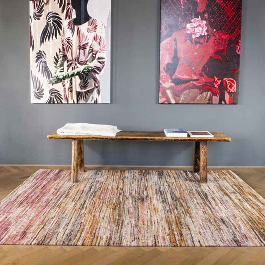 Louis De Poortere Designer Rugs Sari 8876 in More Sandalwood