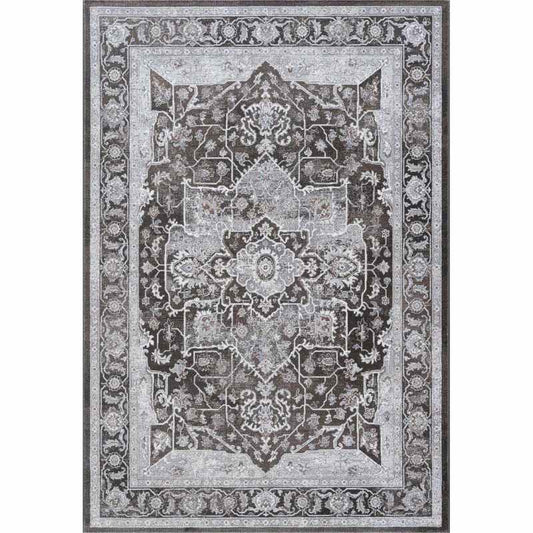 Da Vinci Traditional Medallion 57128 3235 Rugs in Brown