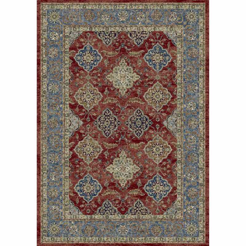 Da Vinci Traditional Medallion 57163 1454 Rugs in Red