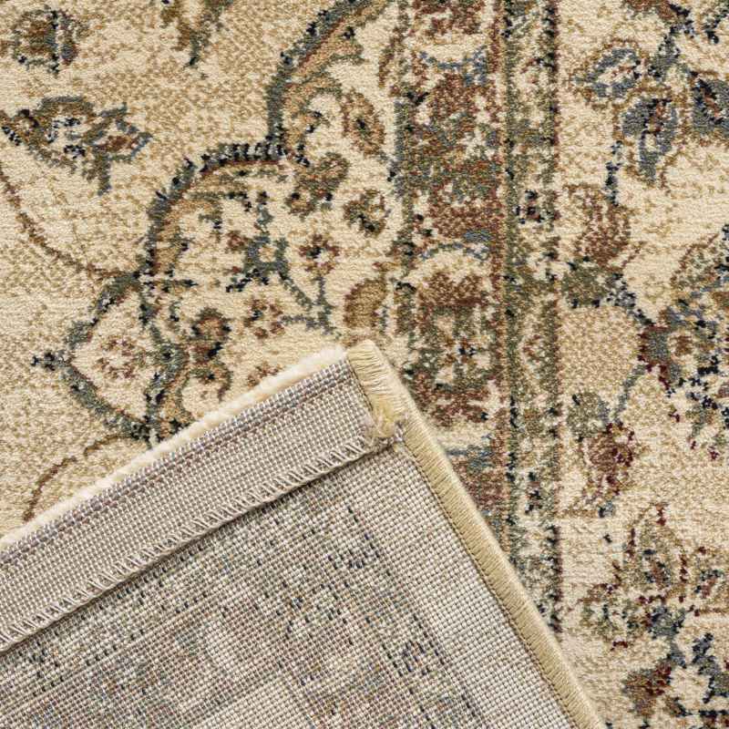 Da Vinci Traditional Medallion 57163 6464 Runner Rugs in Beige