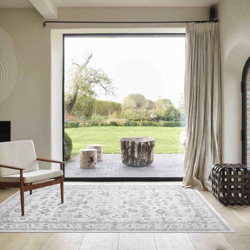 Da Vinci Traditional Medallion 57166 9295 Rugs in Cream