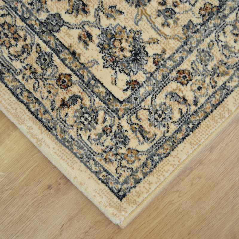 Da Vinci Traditional Medallion 57166 6464 Runner Rugs in Cream