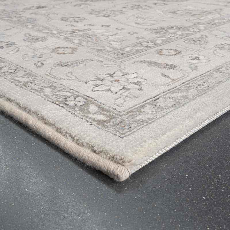 Da Vinci Traditional Medallion 57166 9295 Runner Rugs in Cream
