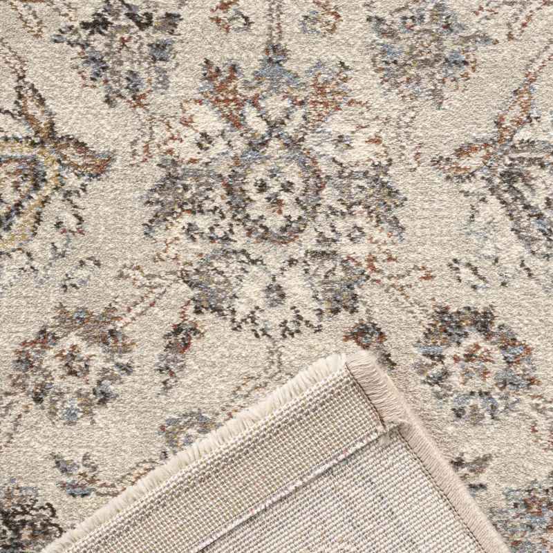 Da Vinci Traditional Medallion 57166 9295 Runner Rugs in Cream
