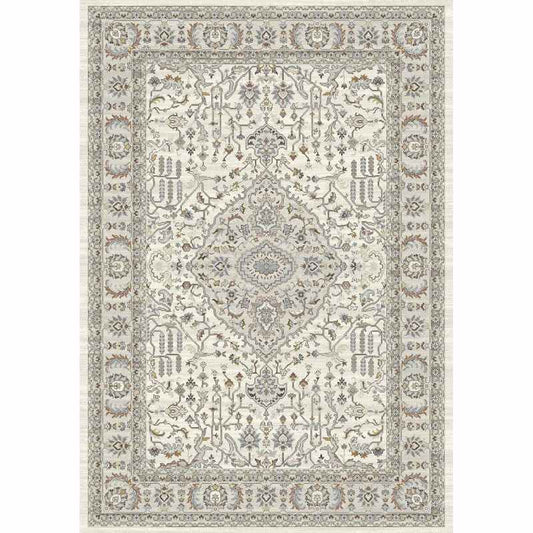 Da Vinci Traditional Medallion Rugs 57267 6295 in Cream
