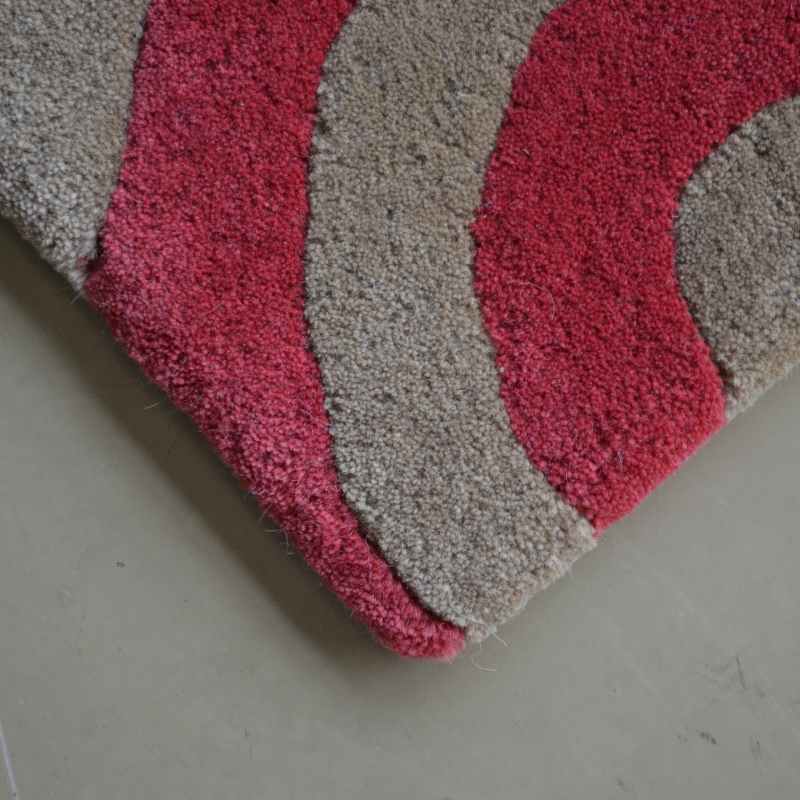 Turnabouts Rugs 039200 in Claret by Florence Broadhurst