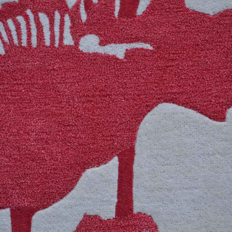 Floral 300 Rugs 039600 in Poppy by Florence Broadhurst