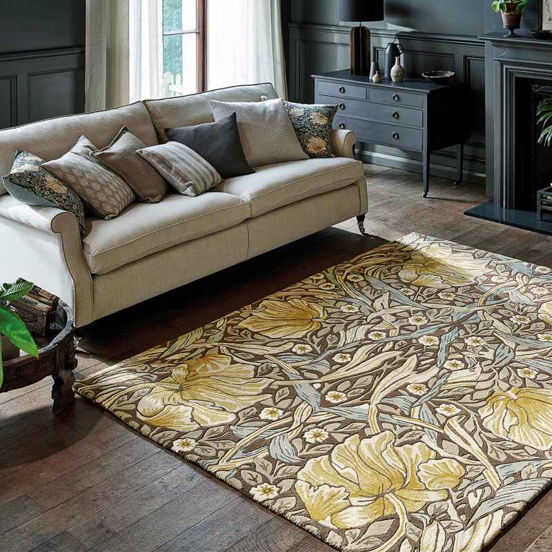 Pimpernel 028808 Rugs by William Morris in Bullrush