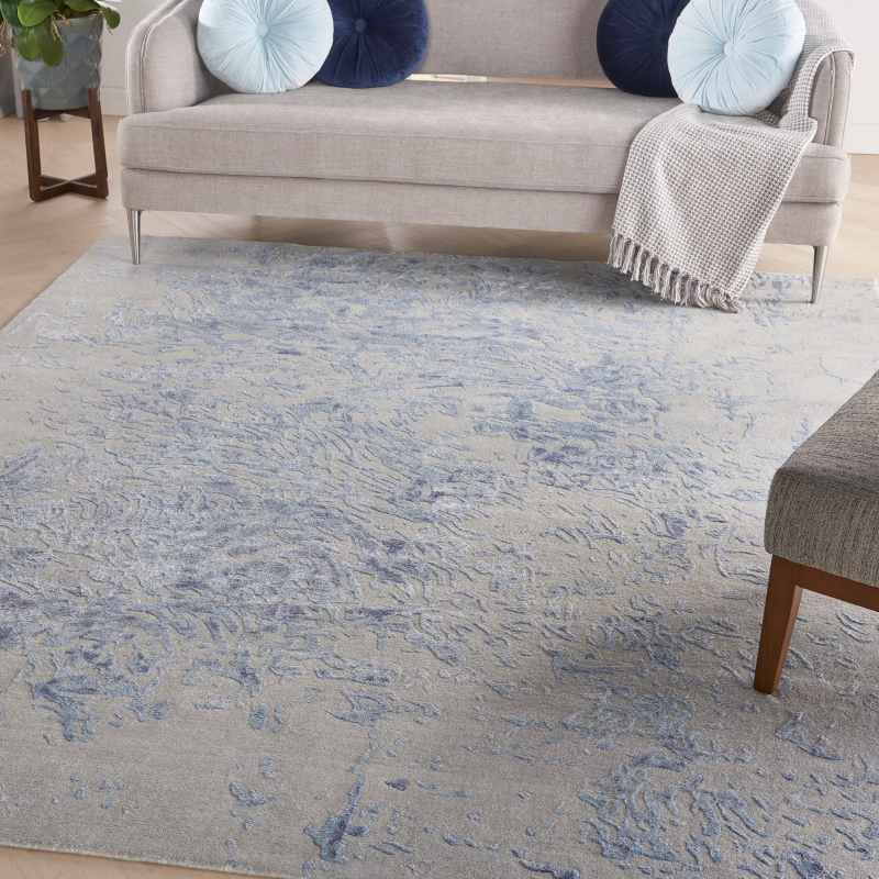 Silk Shadows Rugs SHA18 in GRYBL