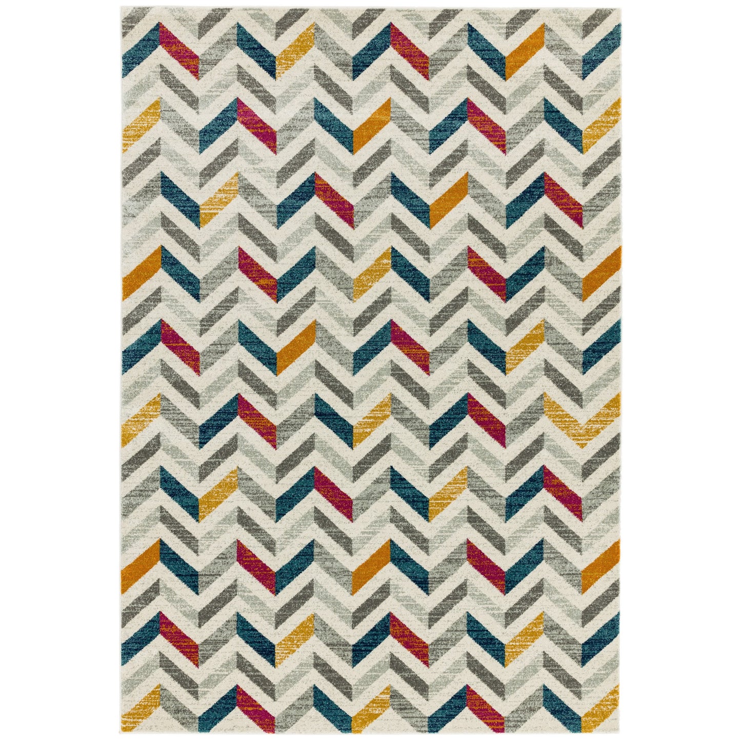 Colt CL06 Chevron Zig Zag Rugs in Multi