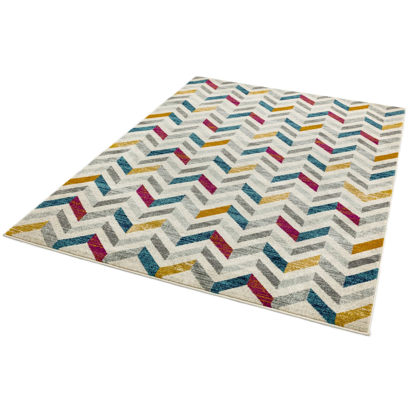 Colt CL06 Chevron Zig Zag Rugs in Multi