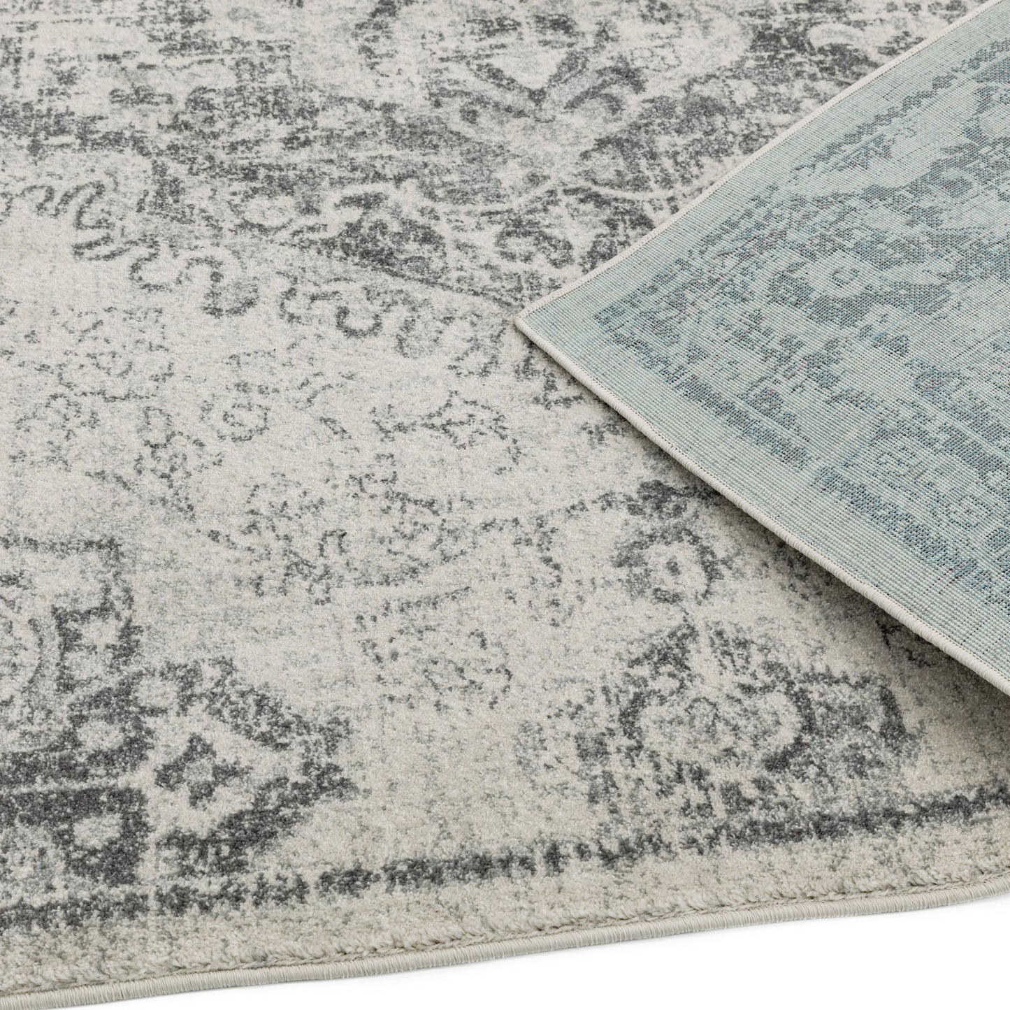 Nova Abstract Rugs NV26 in Ivory