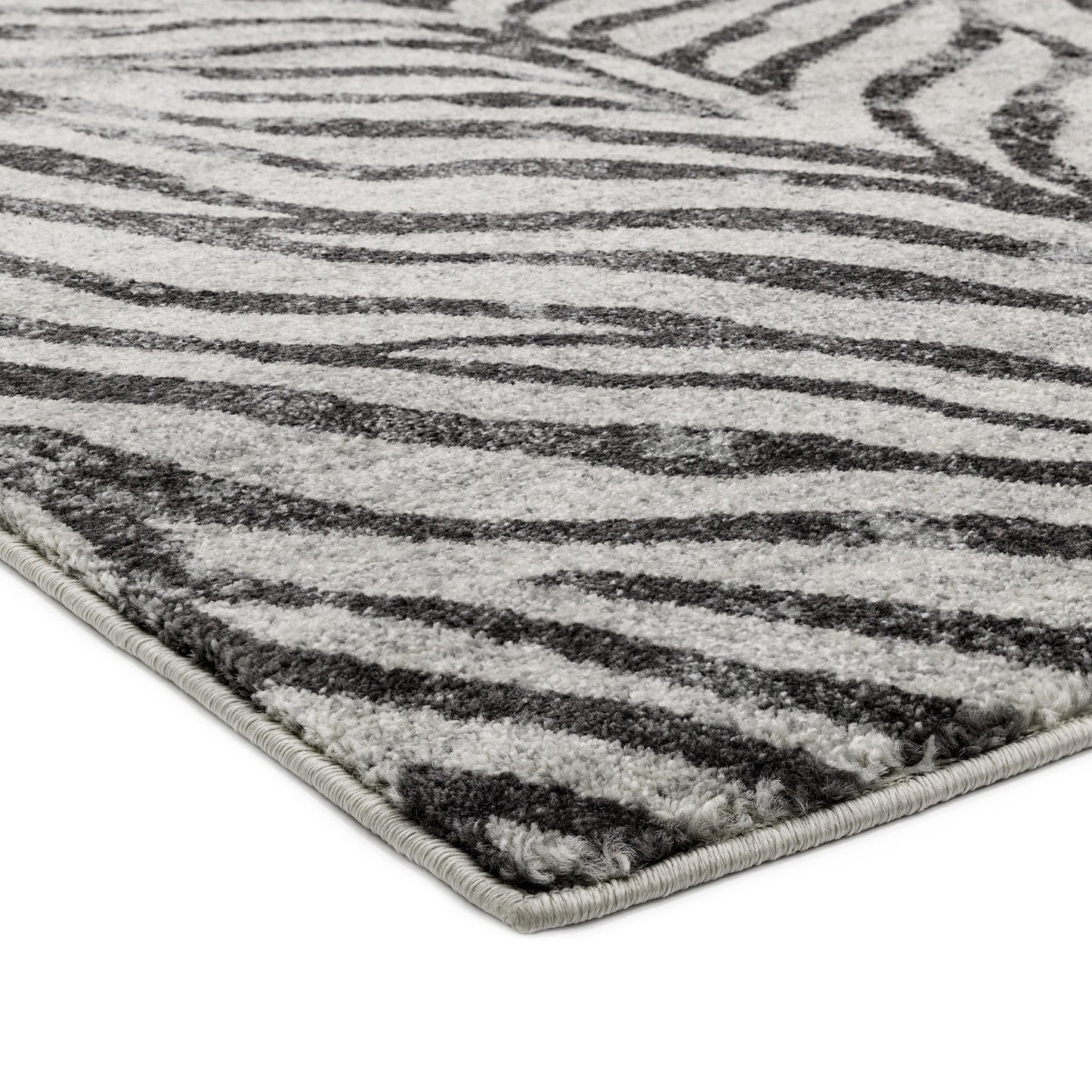 Nova Zebra NV27 Rugs in Grey