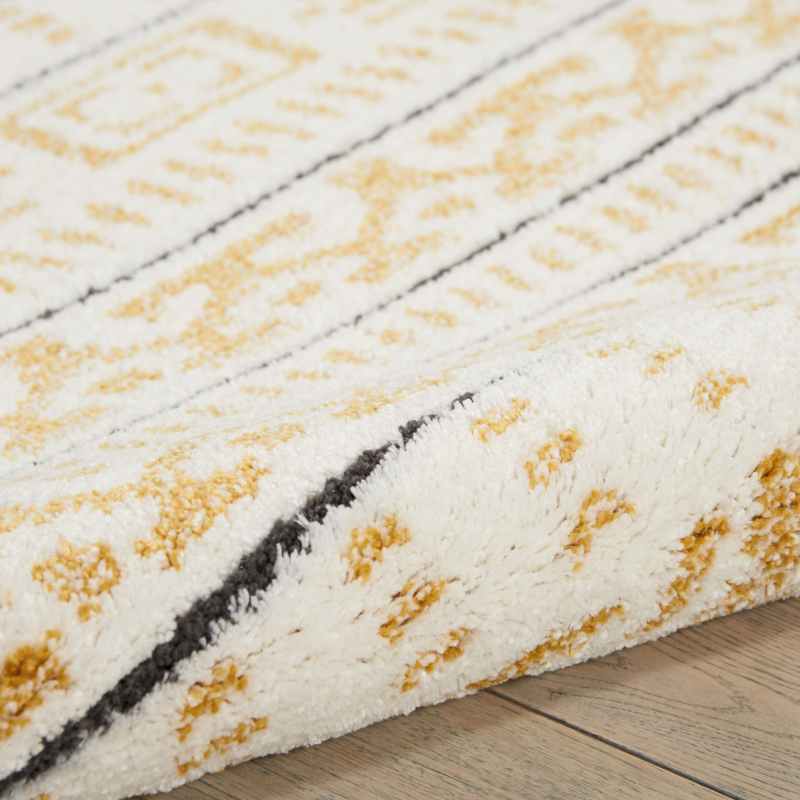 Kamala Hallway Runners DS503 by Nourison in Yellow