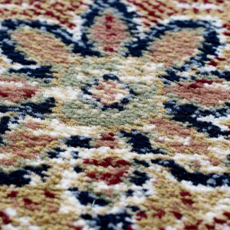 Da Vinci Traditional Medallion Circle 57559 1464 Rugs in Red