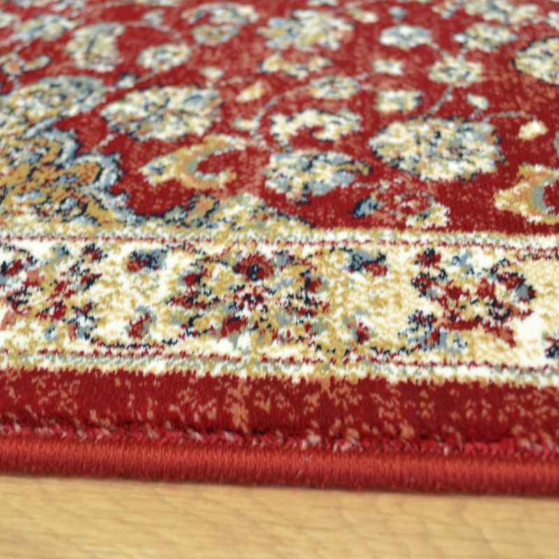 Da Vinci Traditional Medallion 57559 1494 Runner Rugs in Red