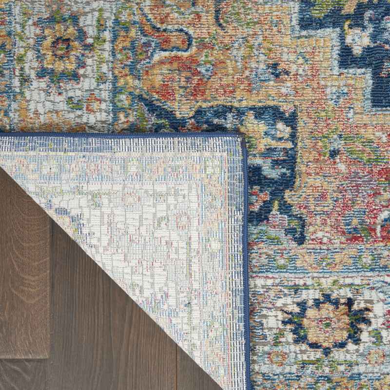 Ankara Global Traditional Persian Hallway Runners ANR11 in Blue Multi
