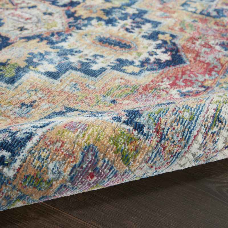 Ankara Global Traditional Persian Hallway Runners ANR11 in Blue Multi