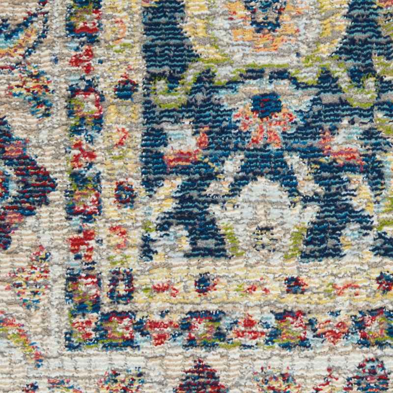 Ankara Global Traditional Persian Rugs ANR13 in Navy Blue