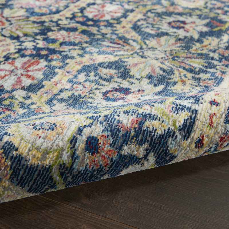 Ankara Global Traditional Persian Hallway Runners ANR13 in navy blue