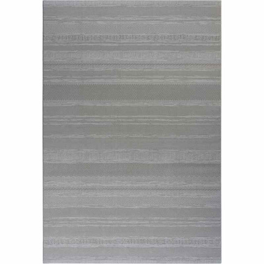 Oslo 59008 6585 Carved Textured Abstract Rugs in Cream