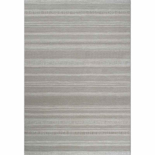 Oslo 59008 9565 Carved Textured Abstract Rugs in Beige