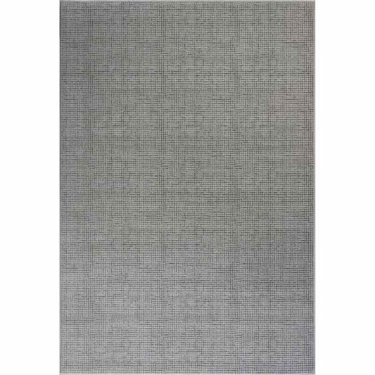 Oslo 59015 8555 Carved Textured Abstract Rugs in Brown